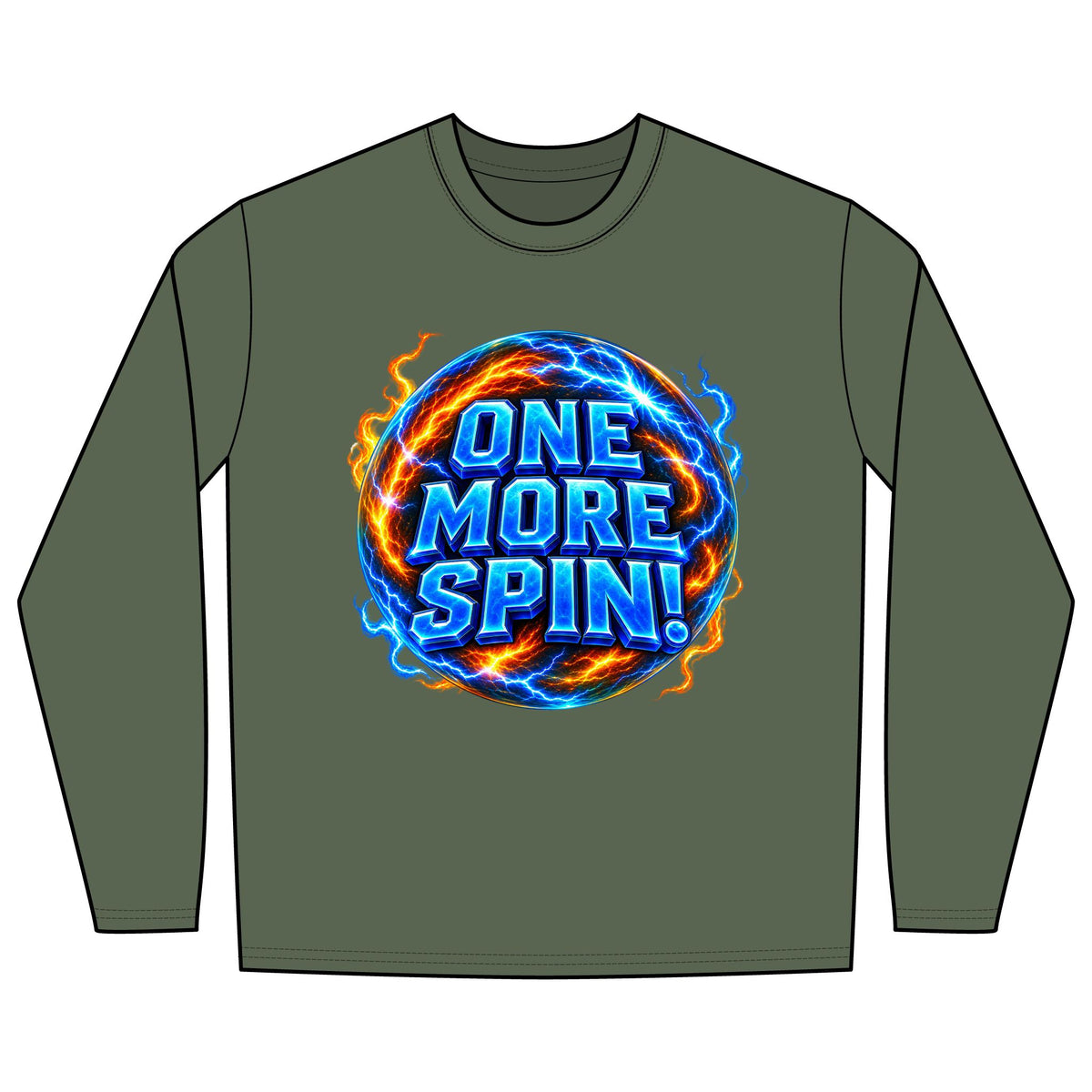 ONE MORE SPIN! - Long Sleeve T-Shirt