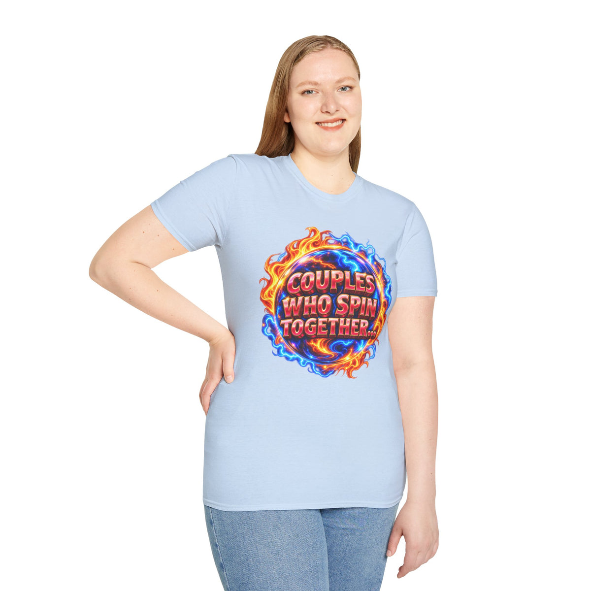 Couples Who Spin Together... - T-Shirt