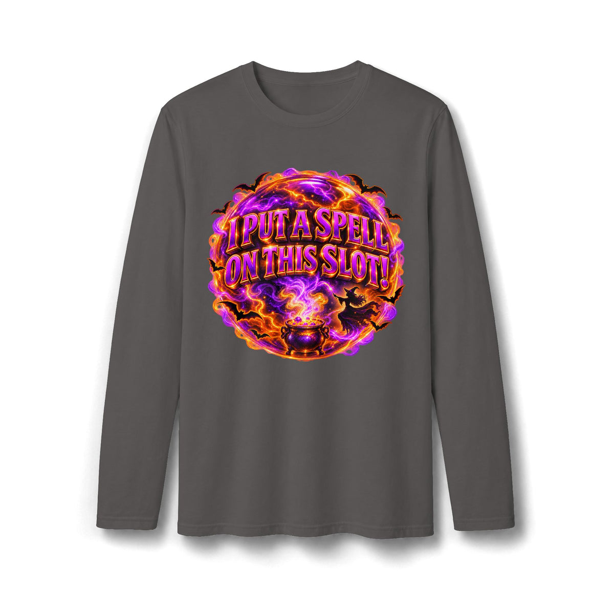 I PUT A SPELL ON THIS SLOT! Halloween Long Sleeve T-Shirt