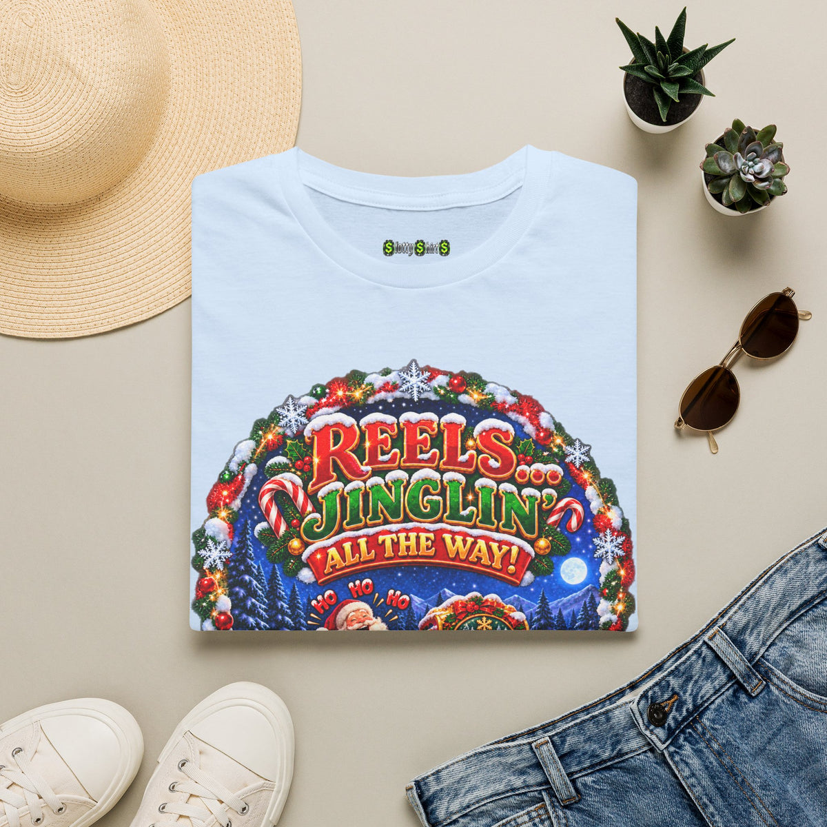 REELS...JINGLIN' ALL THE WAY!  T-Shirt