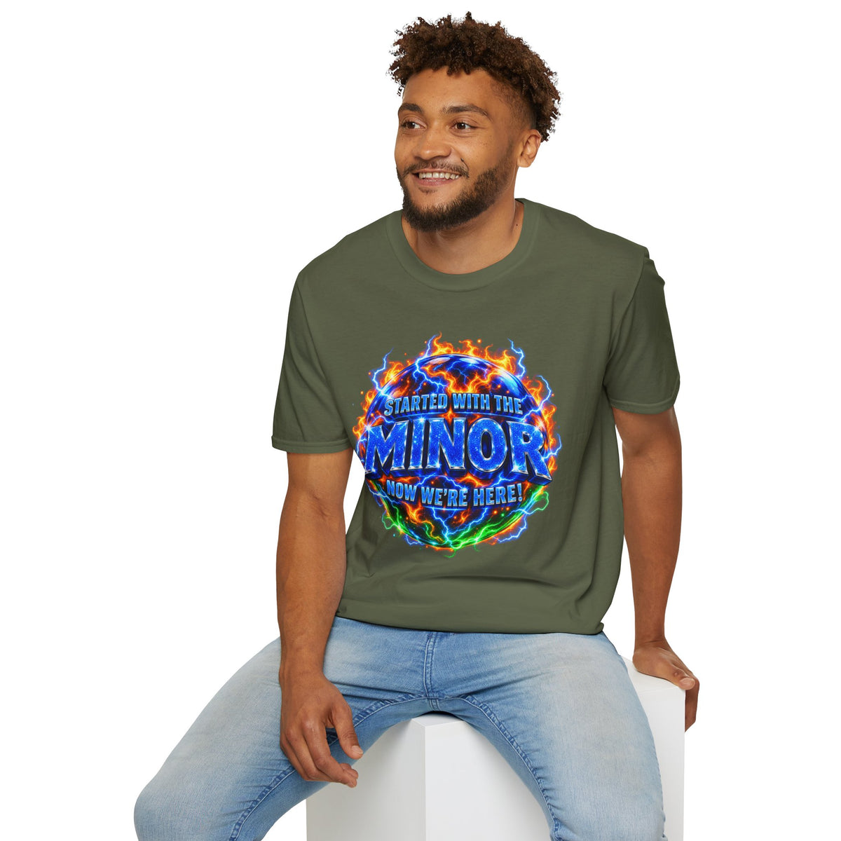 STARTED WITH THE MINOR NOW WE'RE HERE! - T-Shirt
