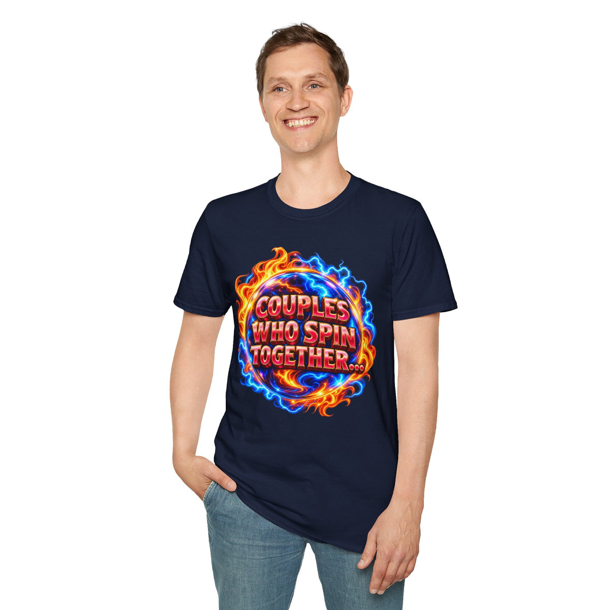 Couples Who Spin Together... - T-Shirt