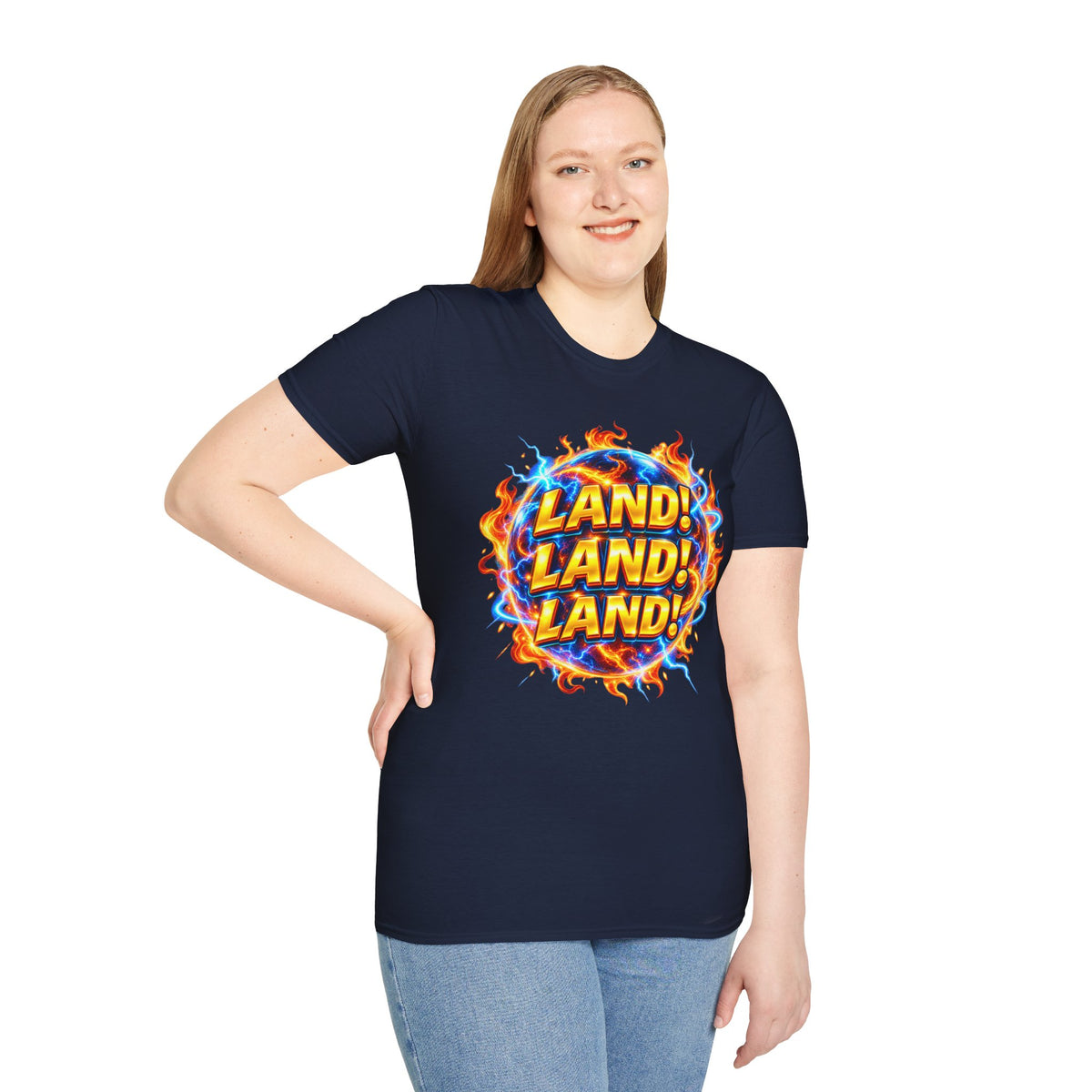 LAND! LAND! LAND! -  T-Shirt