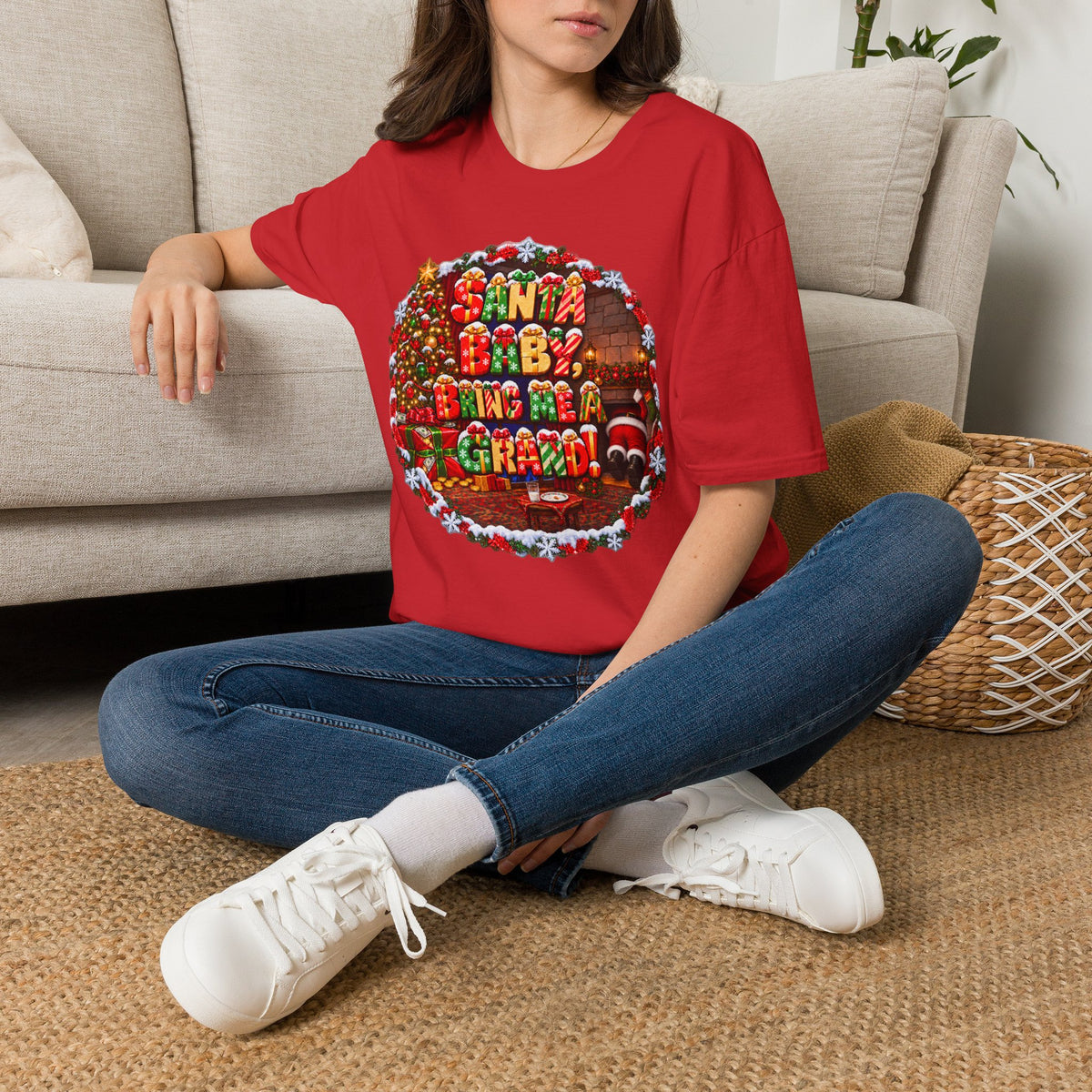SANTA BABY, BRING ME A GRAND!  T-Shirt