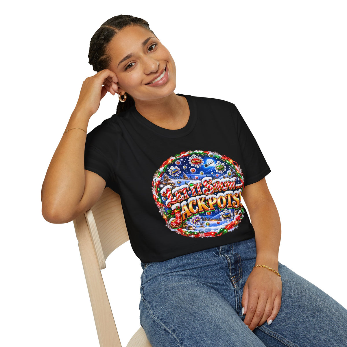 LET IT SNOW...JACKPOTS!   T-Shirt