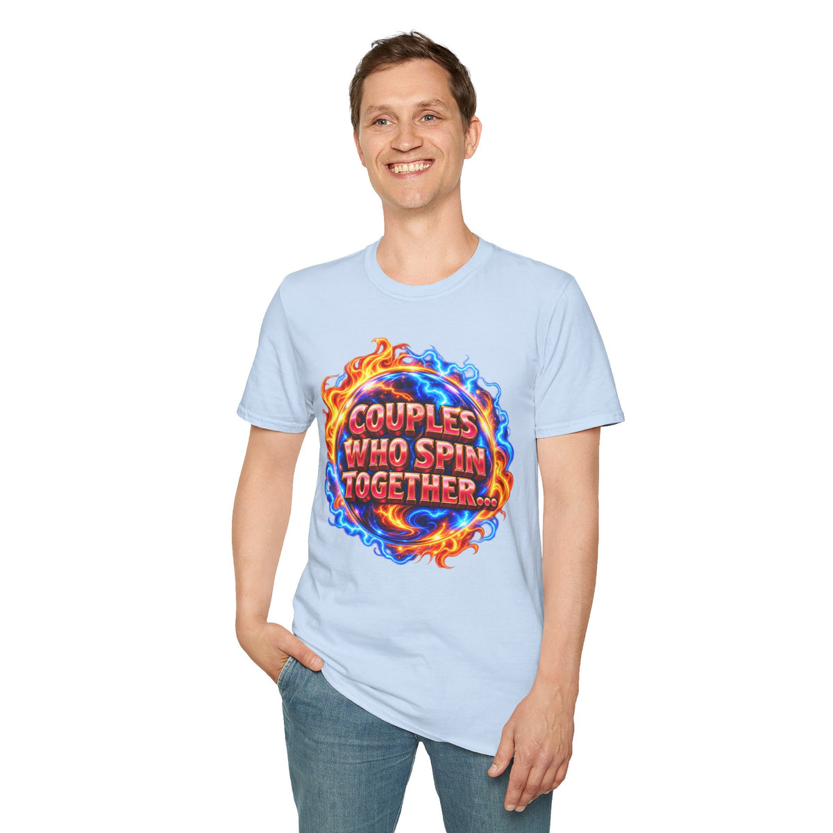 Couples Who Spin Together... - T-Shirt