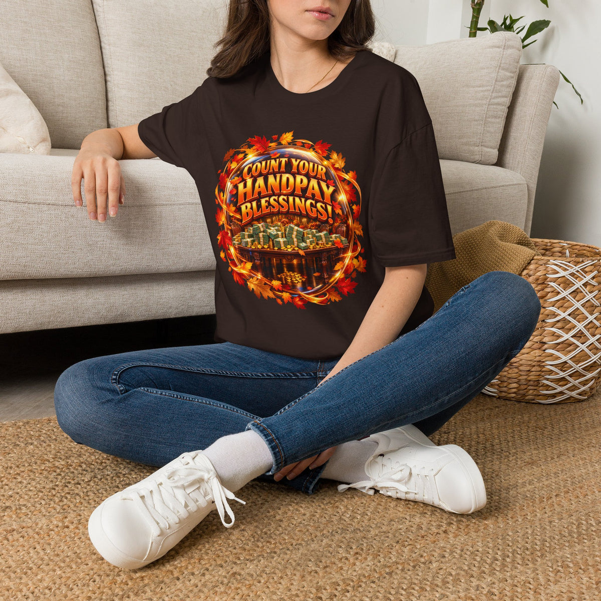 COUNT YOUR HANDPAY BLESSINGS!  T-Shirt