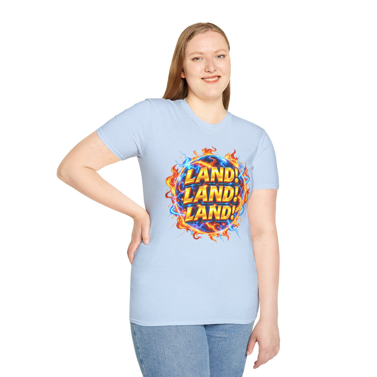LAND! LAND! LAND! -  T-Shirt