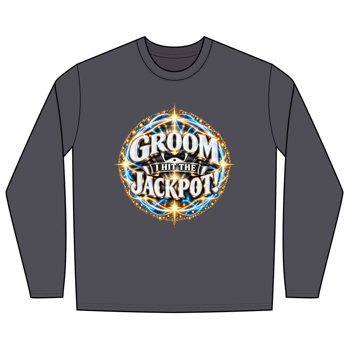 GROOM JACKPOT - Long Sleeve T-Shirt