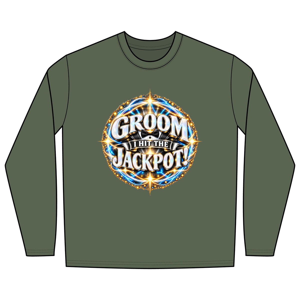 GROOM JACKPOT - Long Sleeve T-Shirt