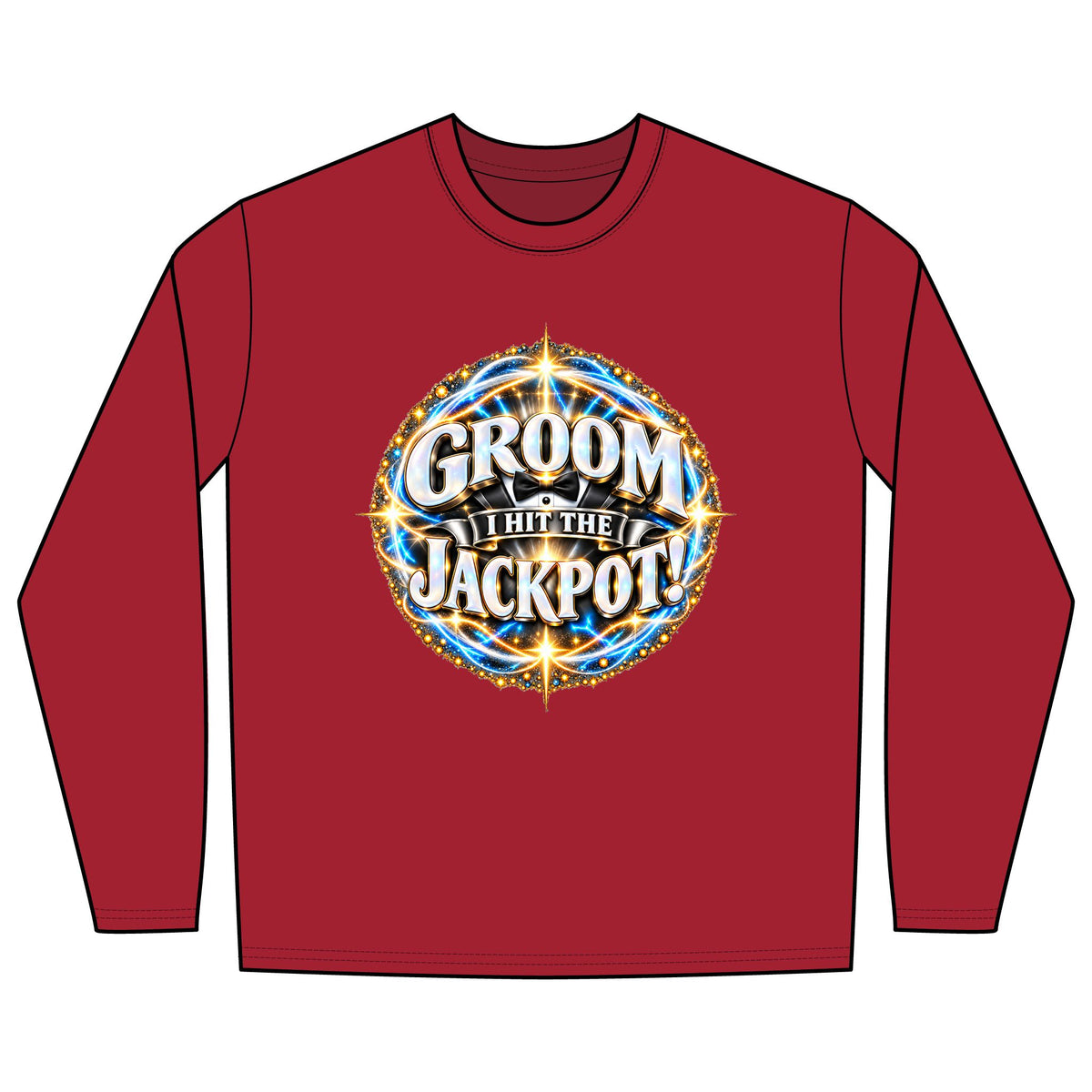 GROOM JACKPOT - Long Sleeve T-Shirt