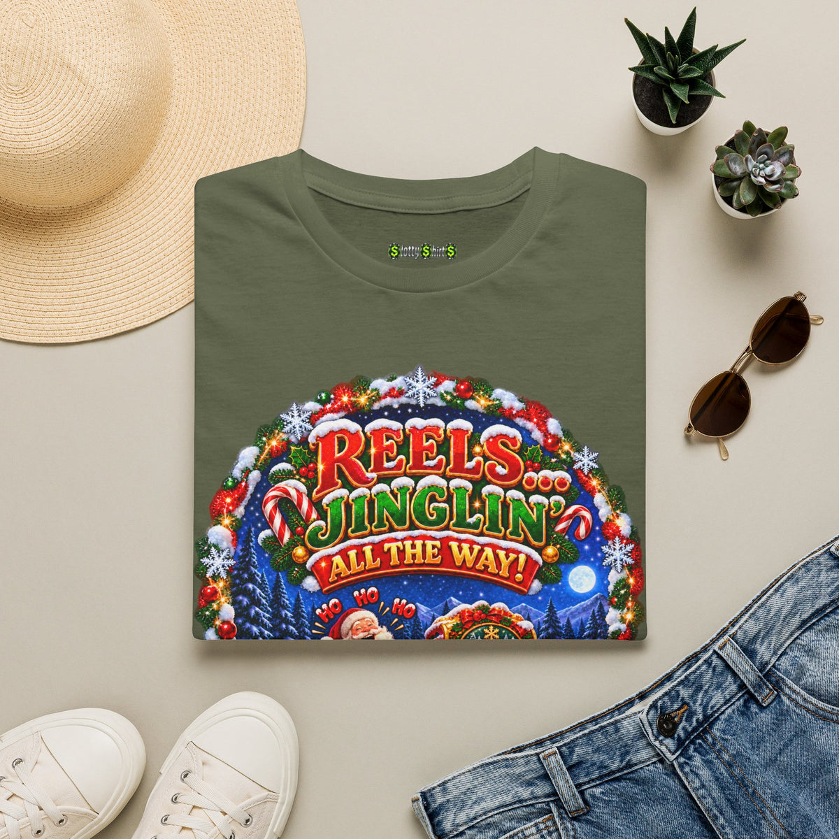 REELS...JINGLIN' ALL THE WAY!  T-Shirt