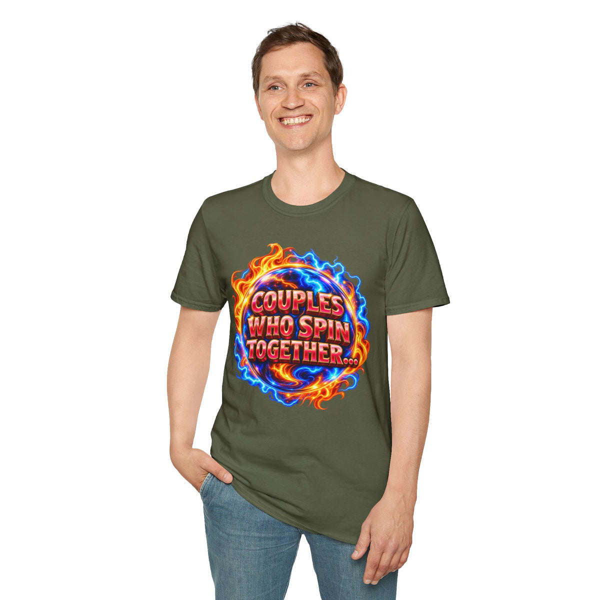 Couples Who Spin Together... - T-Shirt