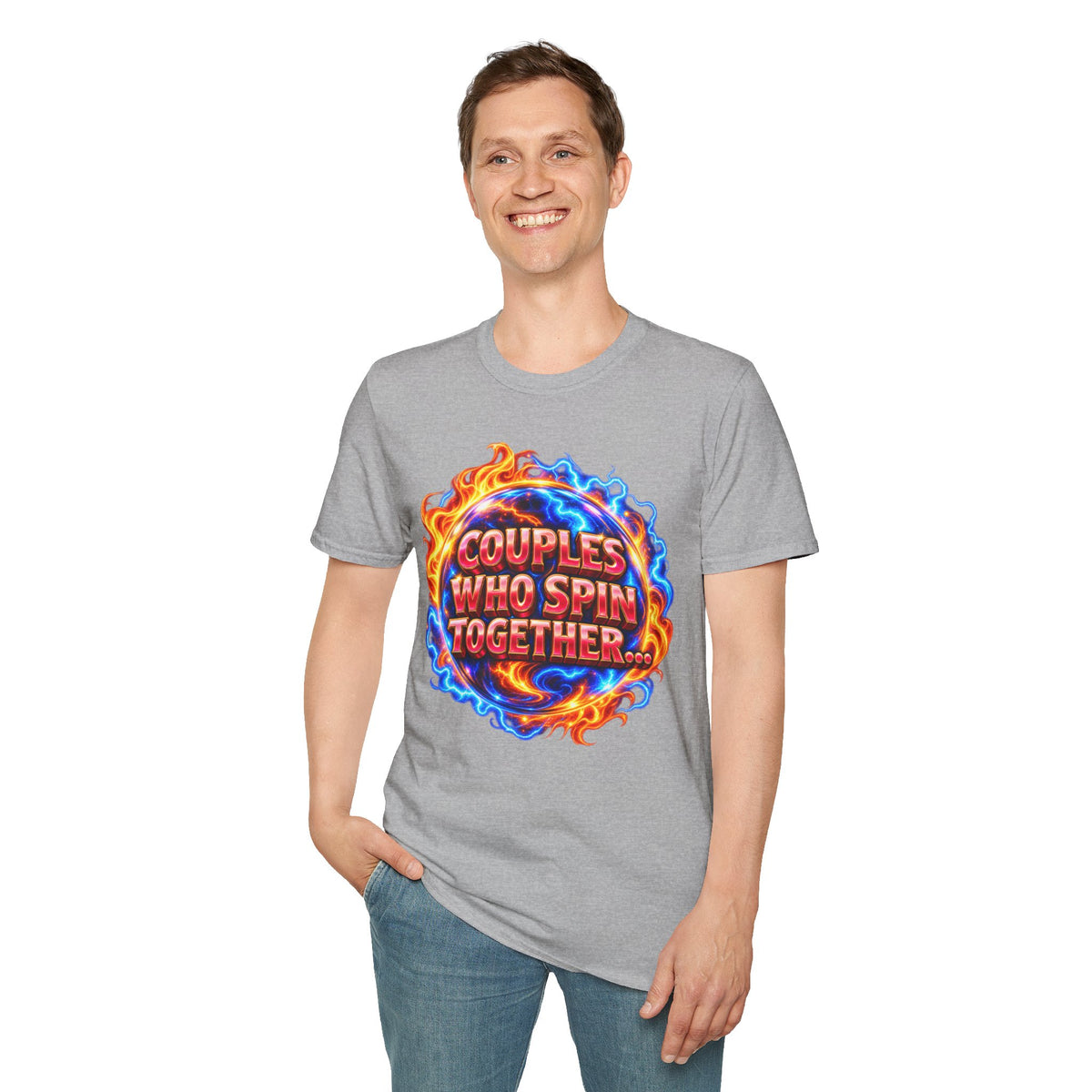 Couples Who Spin Together... - T-Shirt