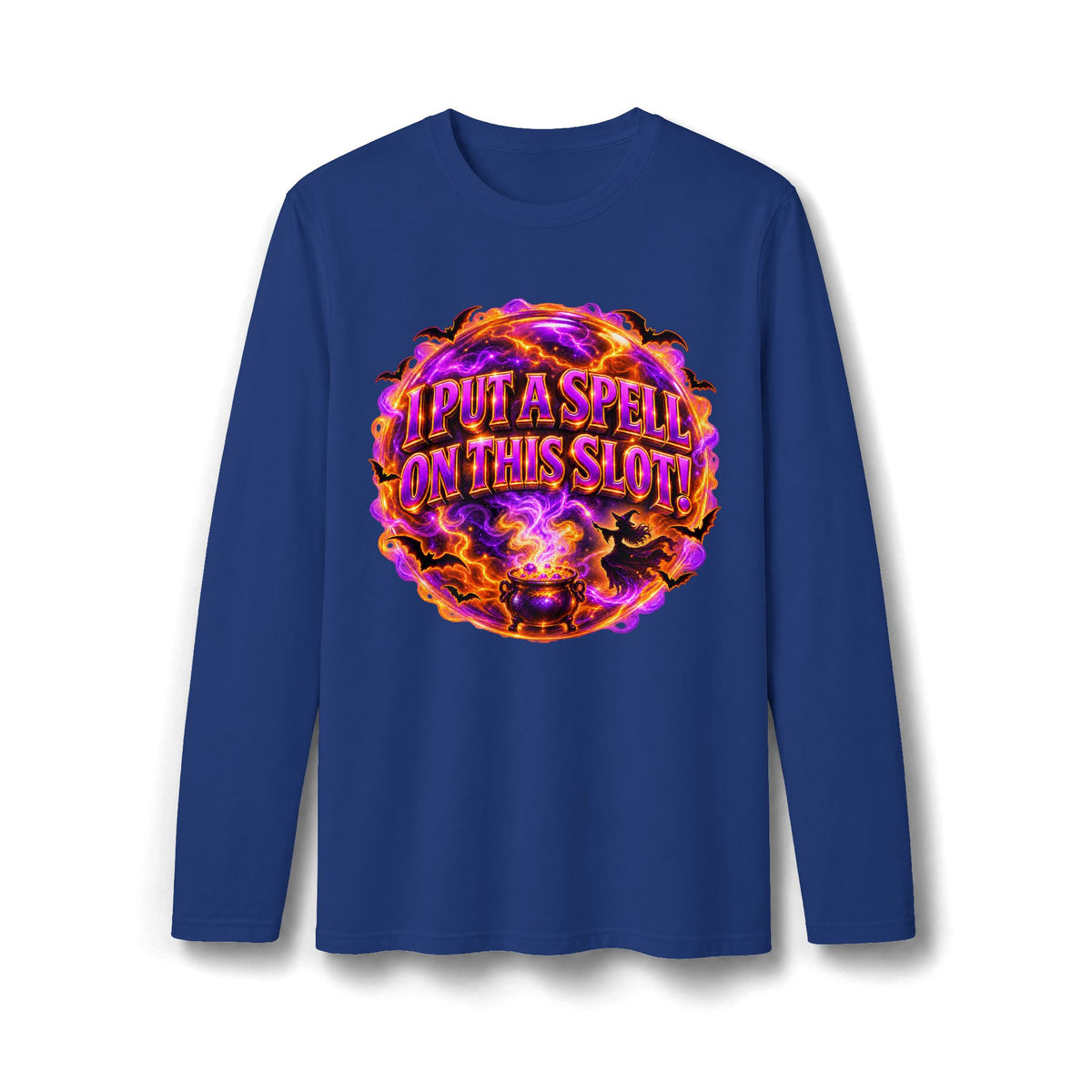 I PUT A SPELL ON THIS SLOT! Halloween Long Sleeve T-Shirt