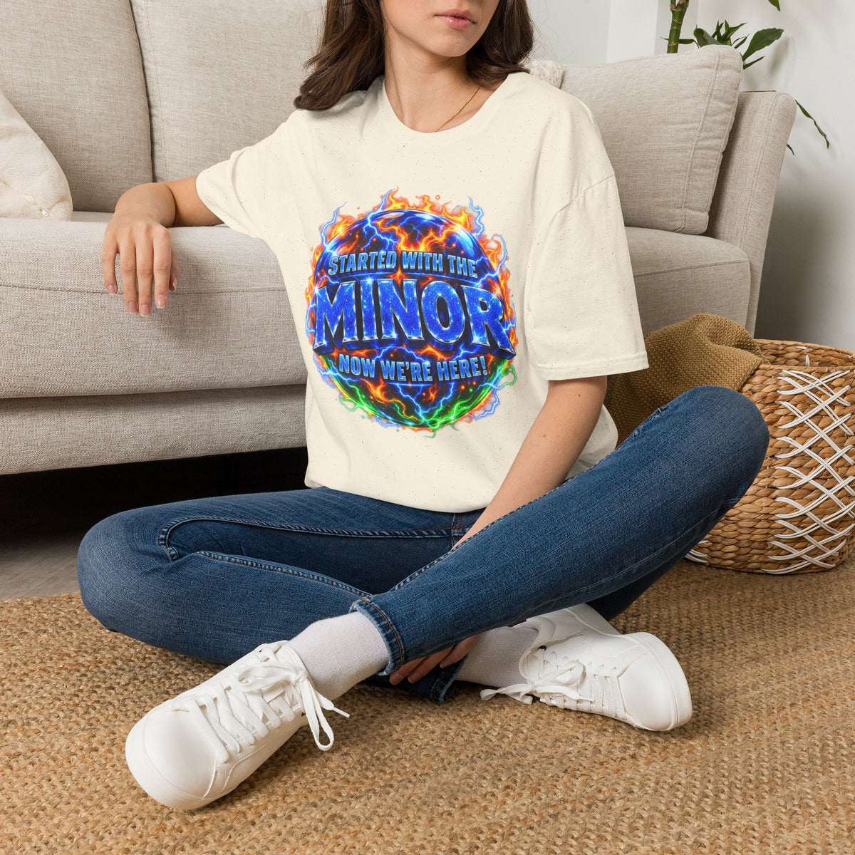 STARTED WITH THE MINOR NOW WE'RE HERE! - T-Shirt