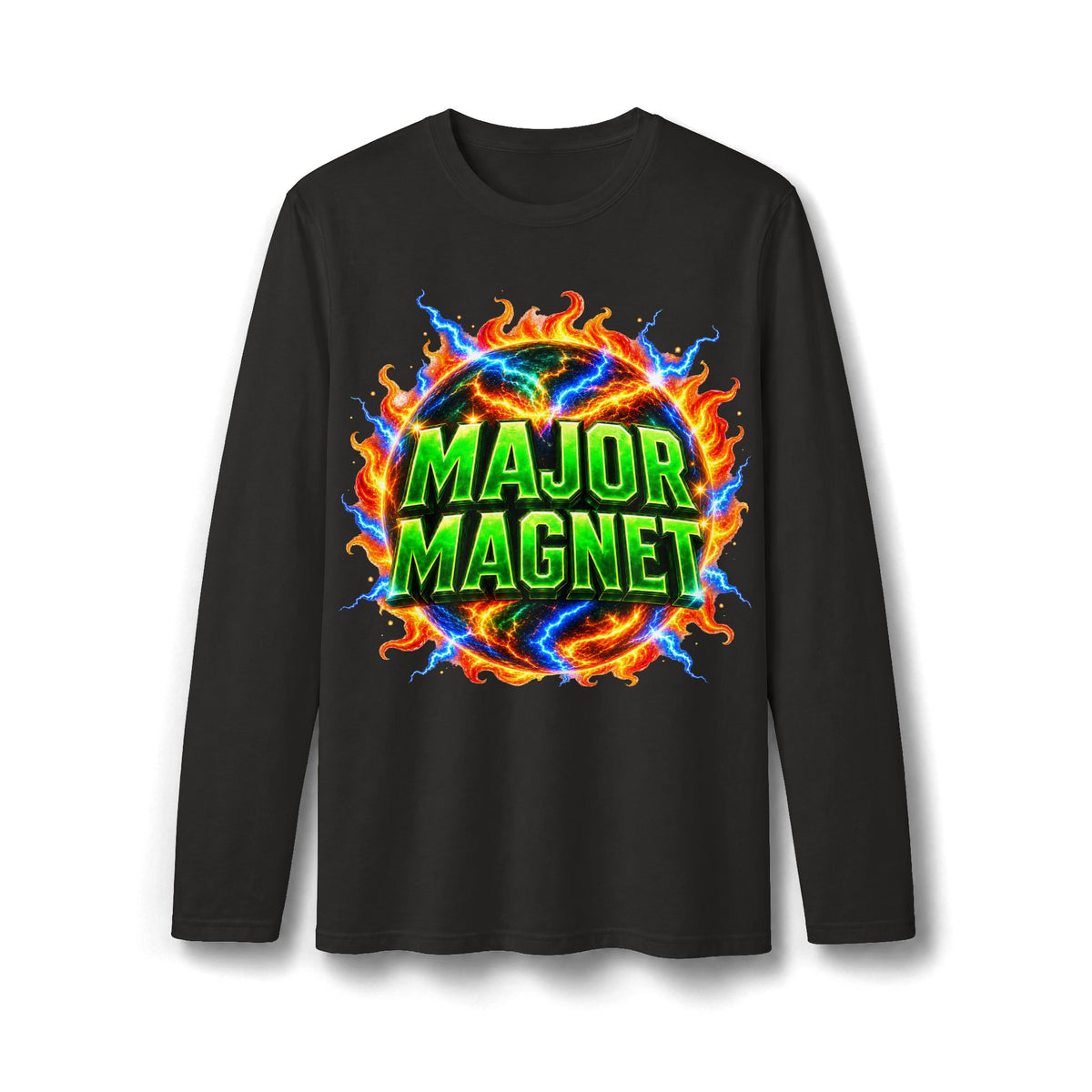 MAJOR MAGNET - Long Sleeve T-Shirt