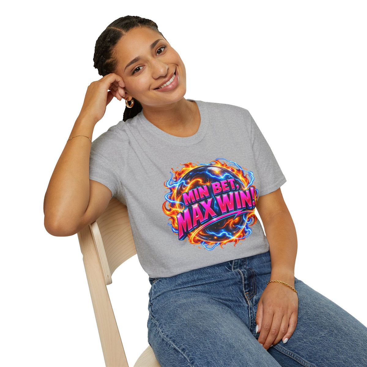MIN BET, MAX WIN! - T-Shirt
