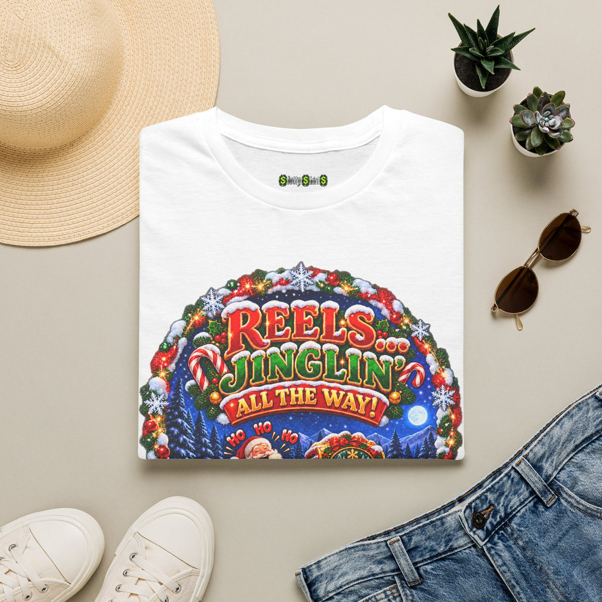 REELS...JINGLIN' ALL THE WAY!  T-Shirt