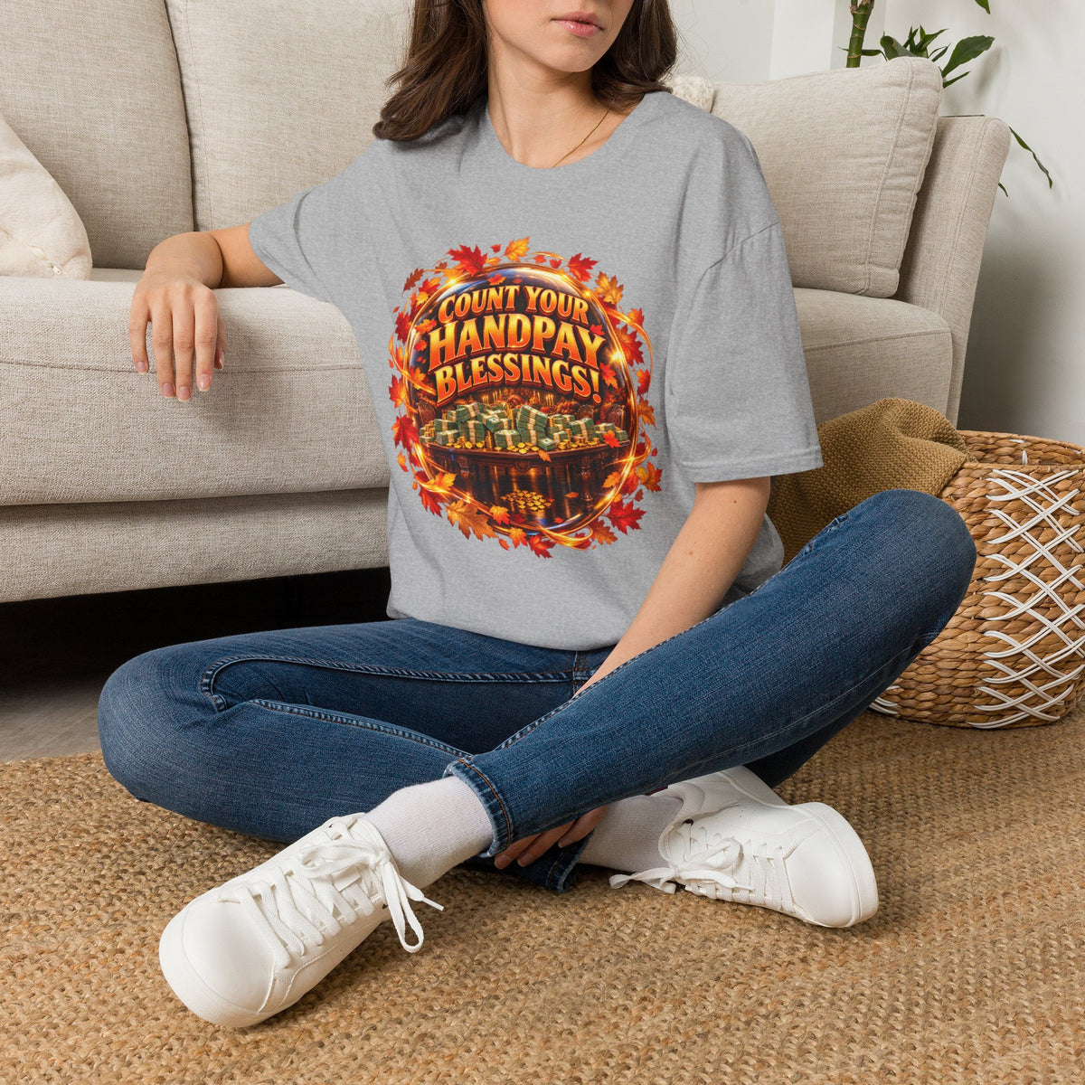 COUNT YOUR HANDPAY BLESSINGS!  T-Shirt