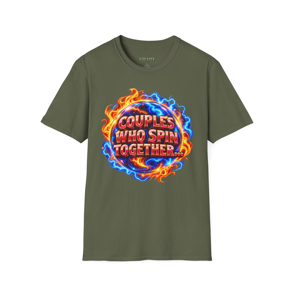 Couples Who Spin Together... - T-Shirt